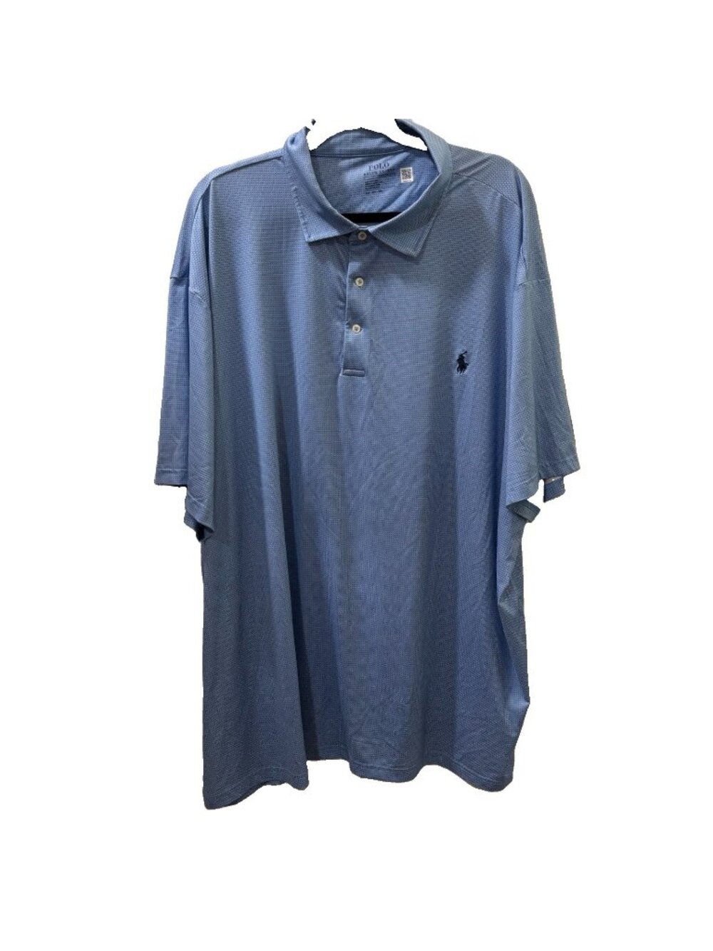 Polo Ralph Lauren  Performance Short Sleeve Polo Shirt Soft Blue Size 3XB